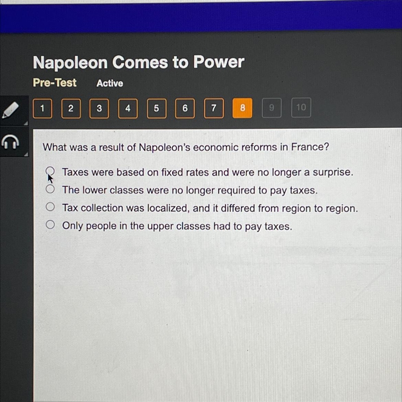 What was a result of Napoleon's economic reforms in France?-example-1