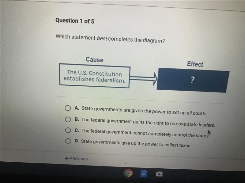 What statement best completes the diagram?-example-1