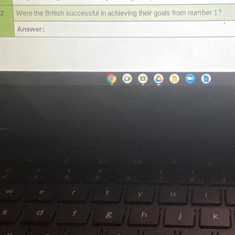 Were the British successful in achieving their goals from number 1?-example-1