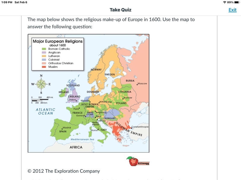 Please help I have attached 2 images 1 the map and 1 the photo-example-2