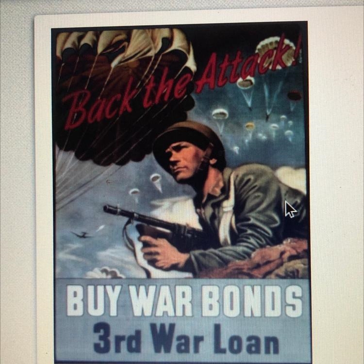 Why did the federal government create posters like the one shown above? O A. To grant-example-1