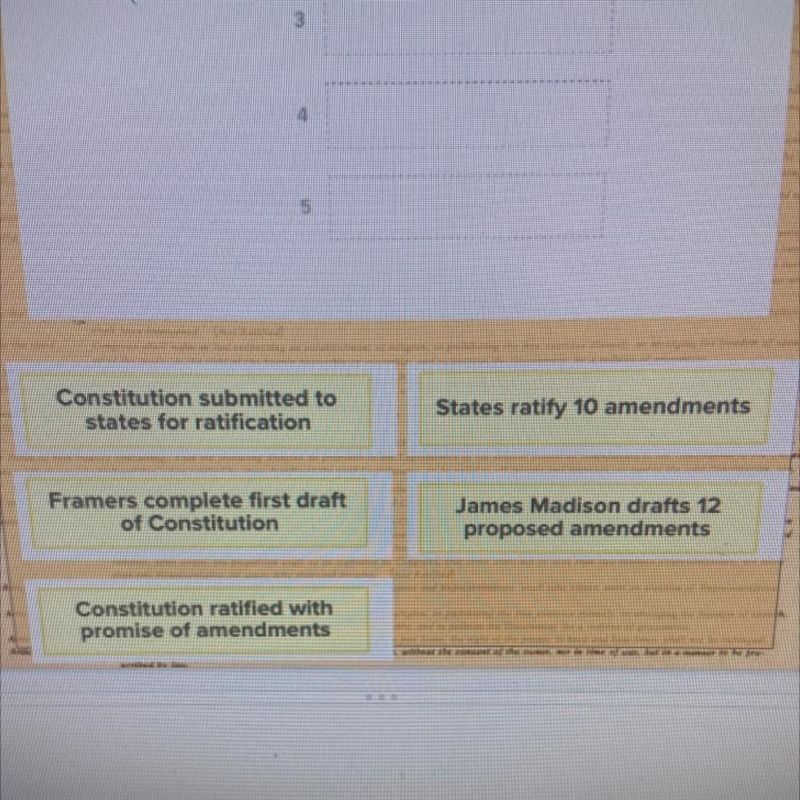 Place the events in chronological order-example-1