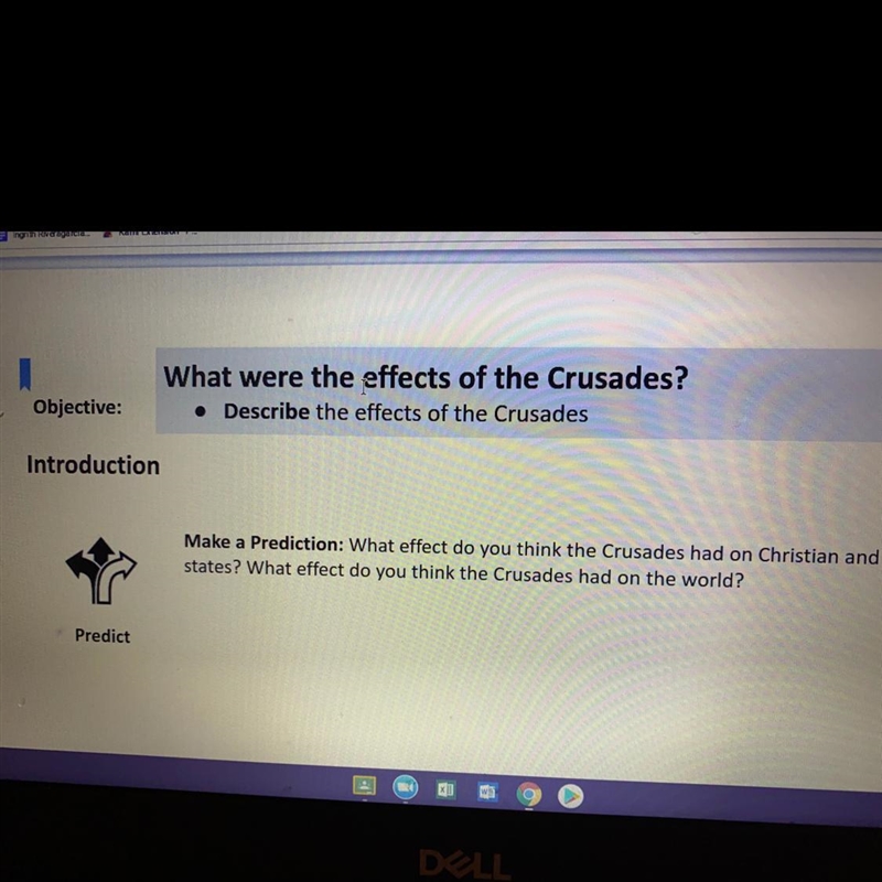 What were the effects of the Crusades? • Describe the effects of the Crusades n Make-example-1