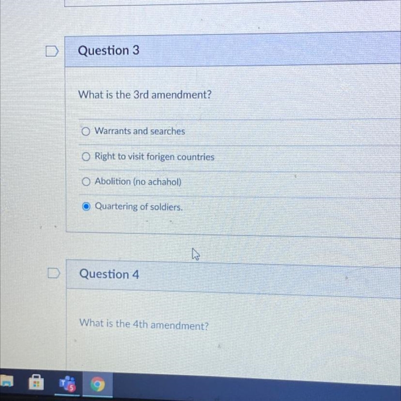 Fast please Helppp What is the 3rd amendment?-example-1