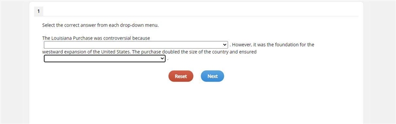 55 Points! The Louisiana Purchase was controversial because (A. The Land that the-example-1