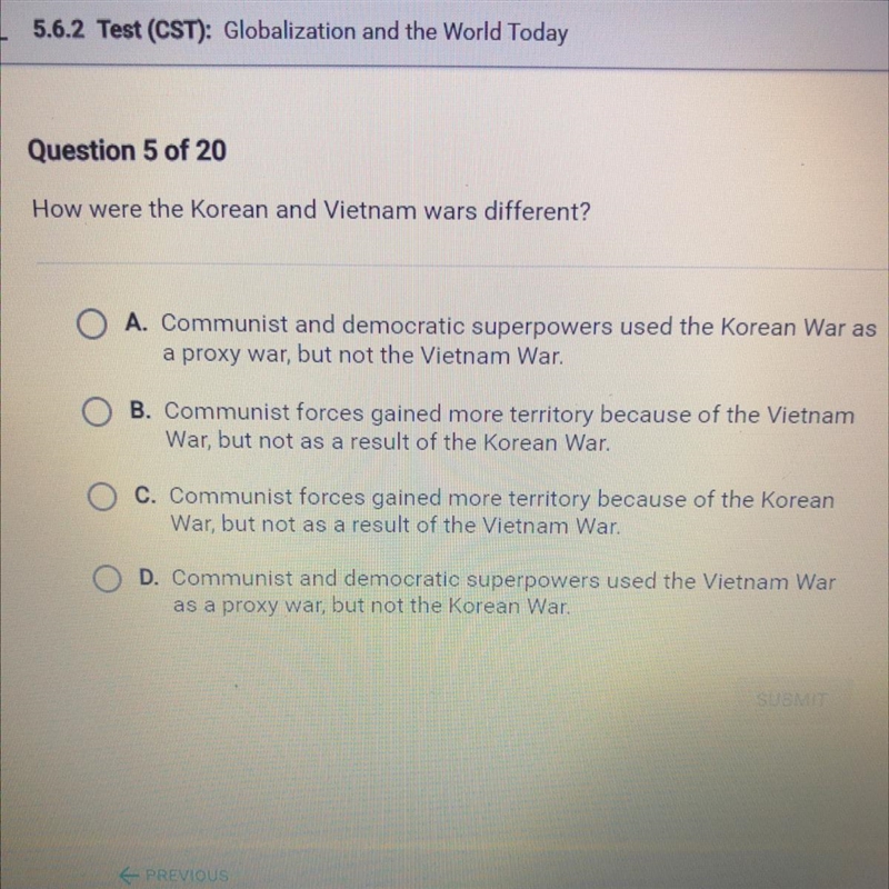 How were the Korean and Vietnam wars different?-example-1