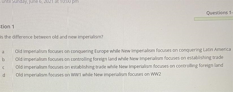 What is the difference between old and new imperialism?-example-1