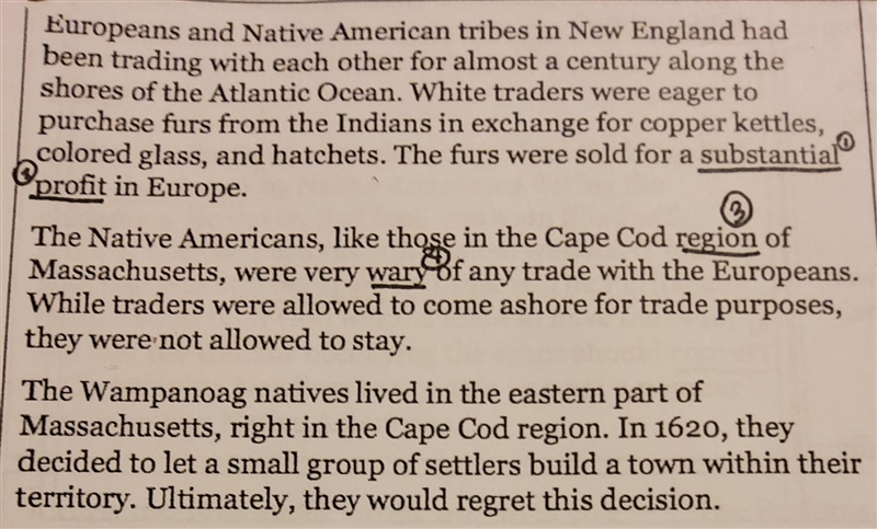 How where natien Americans and the Europeans first introduced along the coast of Massachusetts-example-1