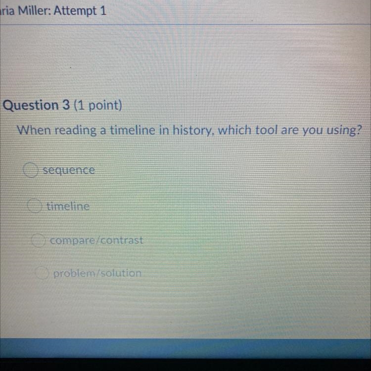 When reading a timeline in history, which tool are you using? sequence timeline compare-example-1