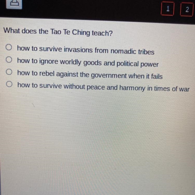 What does Tao Te Ching teach?-example-1