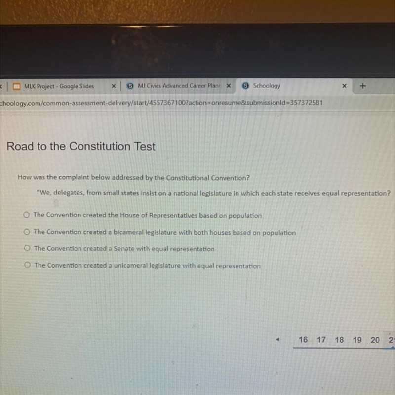 How was the complaint below addressed by the Constitutional Convention? "We, delegates-example-1