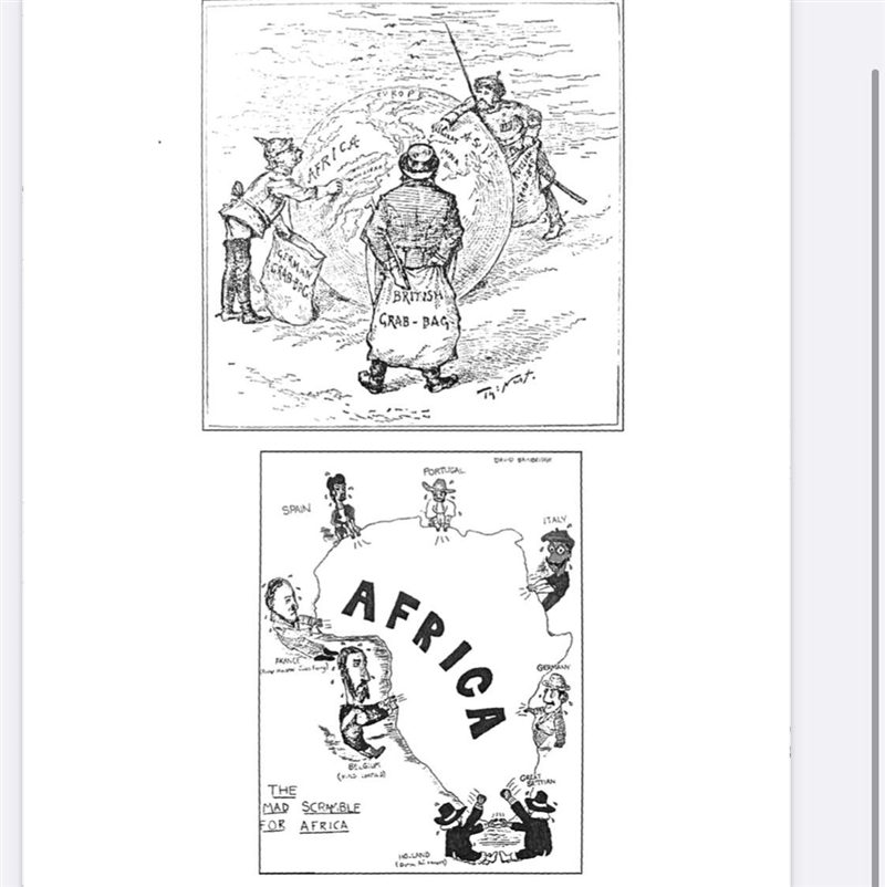 WW1: What M-A-I-N does this cartoon represent?-example-1