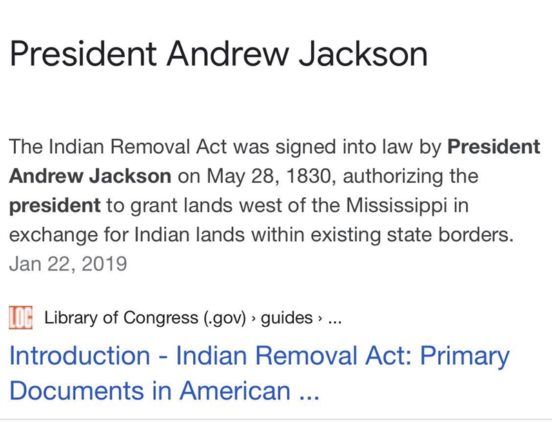 Who signed the indian removal act-example-1