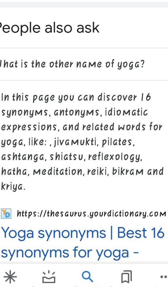 Another name for yoga is?-example-1