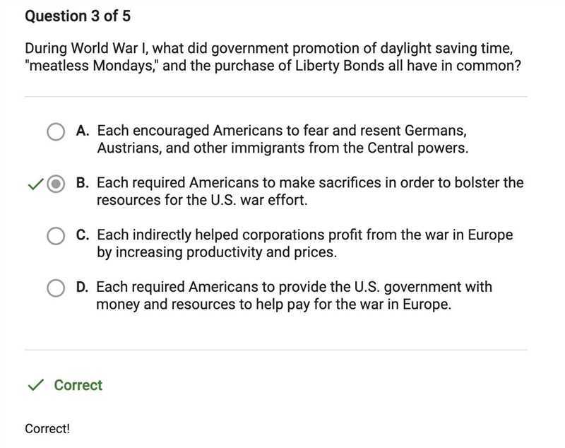 During World War I, what did government promotion of daylight saving time, "meatless-example-1