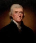 What was President Thomas Jefferson’s view of American when he became President?-example-1