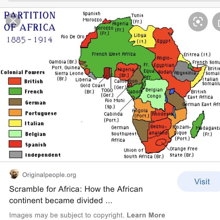 Prior to 1880, What areas of Africa were influenced by Europeans-example-1