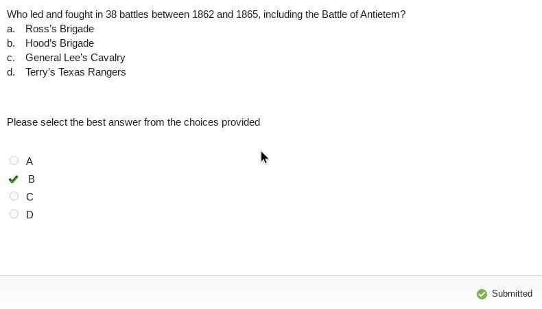 Who led and fought in 38 battles between 1862 and 1865, including the Battle of Antietem-example-1