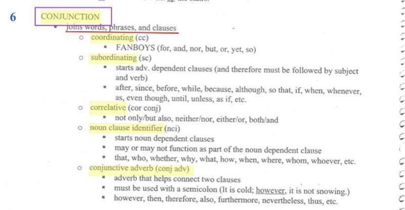 Which of the following words are NOT a conjunction? meant english °Group of answer-example-1