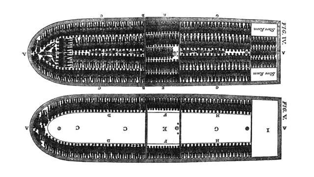 Approximately how many Africans were forced into the transatlantic slave trade between-example-1