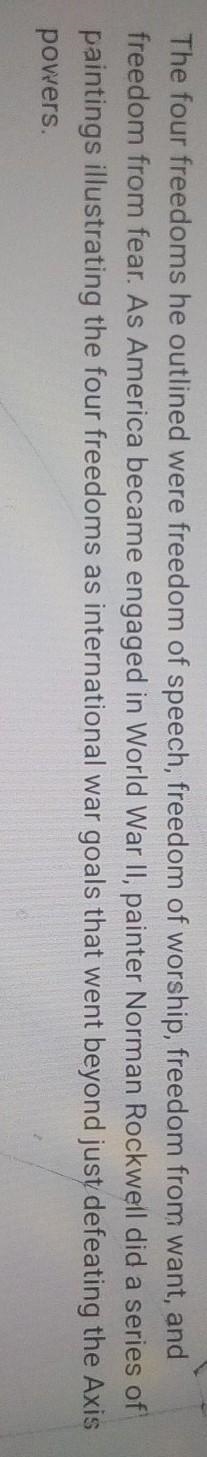 How does each of the Four Freedoms support the others?-example-1