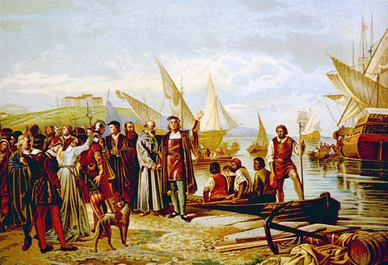 What European countries financed the Voyages of Columbus.-example-1