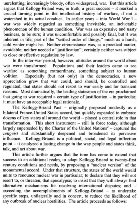 2. How might the Kellogg-Briand Pact possibly contribute to the likelihood of war-example-1