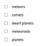 Moons are natural satellites. They do not orbit the Sun directly. Instead, they move-example-1