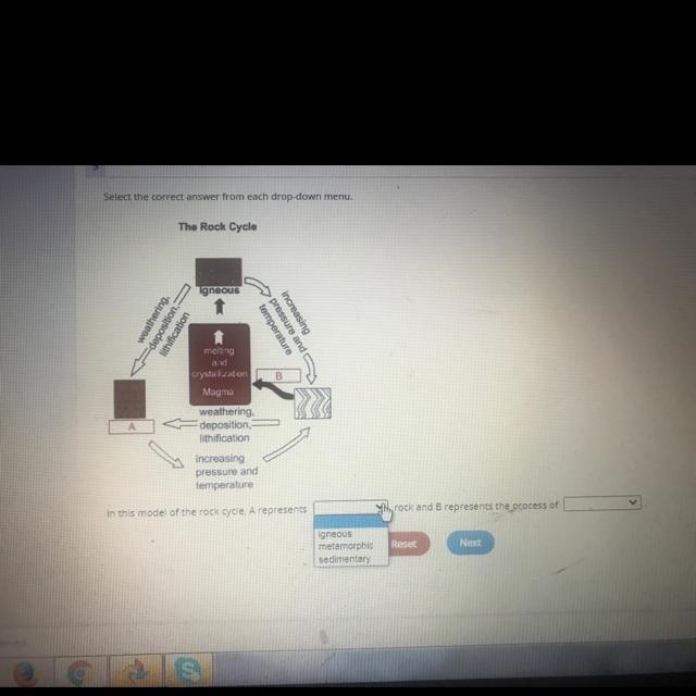 The second black answers is Melting Sedimentation Weathering 100 coins PLEASE ANSWER-example-1