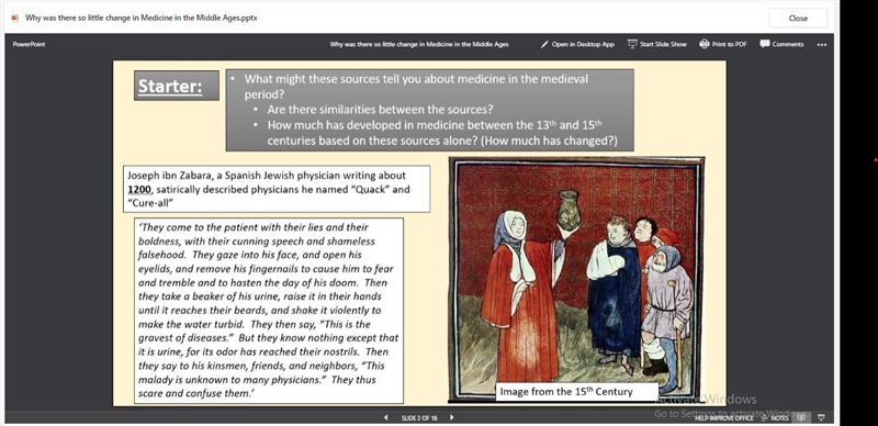 What might these sources tell you about medicine in the medieval period? Are there-example-1