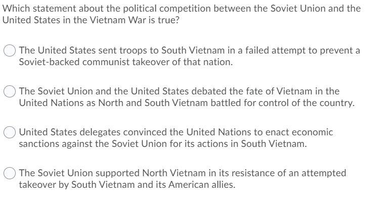 witch statement about the political competition between the soviet union and the united-example-1