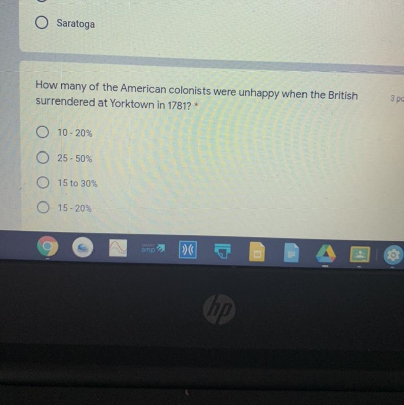 I need help on knowing which percentage is correct-example-1