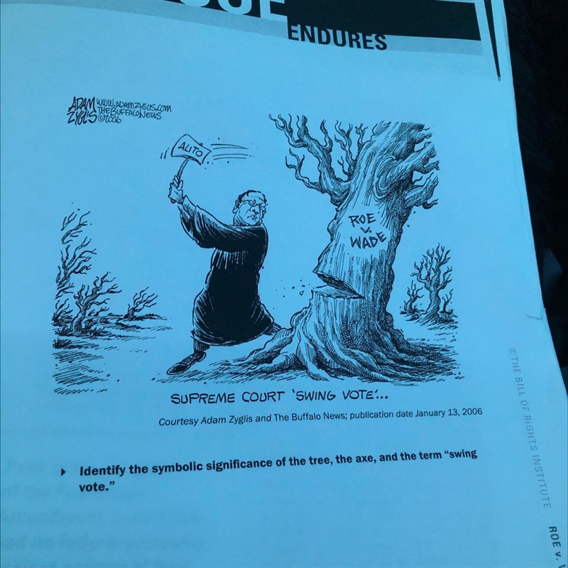 ITS DUE IN 12 MINUTES identify the symbolic significance of the tree the axe and the-example-1