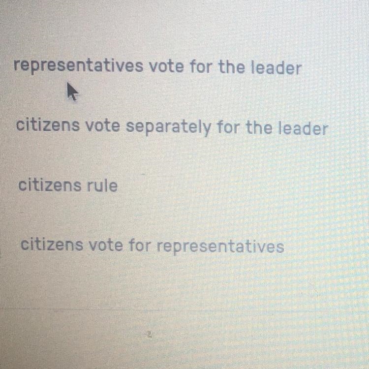 What are the similarities between presidential and parliamentary democracies (choose-example-1