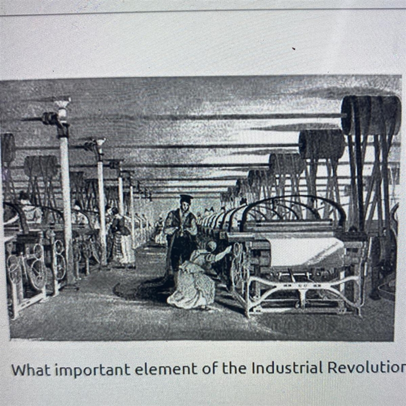 What important element of the Industrial Revolution does this photograph depict?-example-1