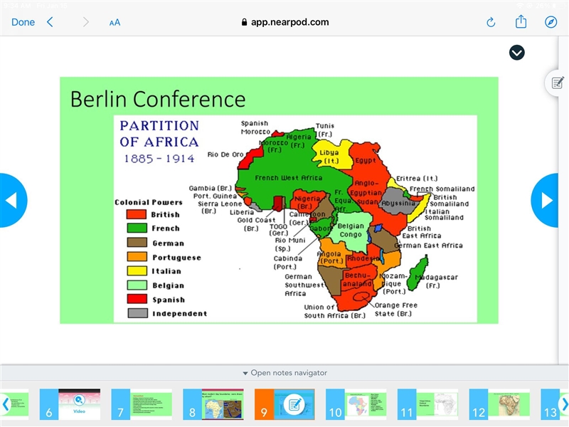 Think about the ethnic/ tribal map of Africa versus the country borders that the European-example-1