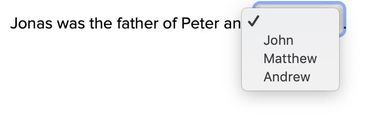 Jonas was the father of Peter and-example-1