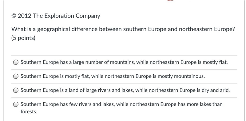 Please help I have 2 attached images 1 of the map and 1 of the question-example-1