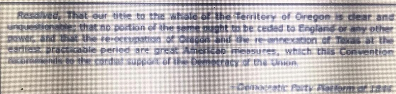 The excerpt provides evidence that in 1844 Democrats supported? A.federal financing-example-1