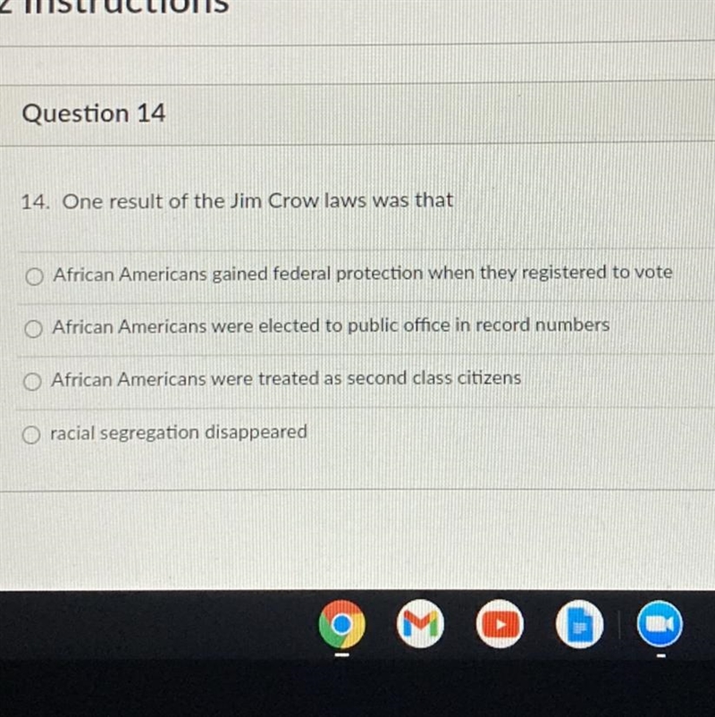 •african americans gained federal protection when they registered to vote •african-example-1