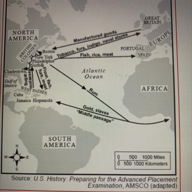 What would be the best title for this map? A.) British Domination of the Americas-example-1