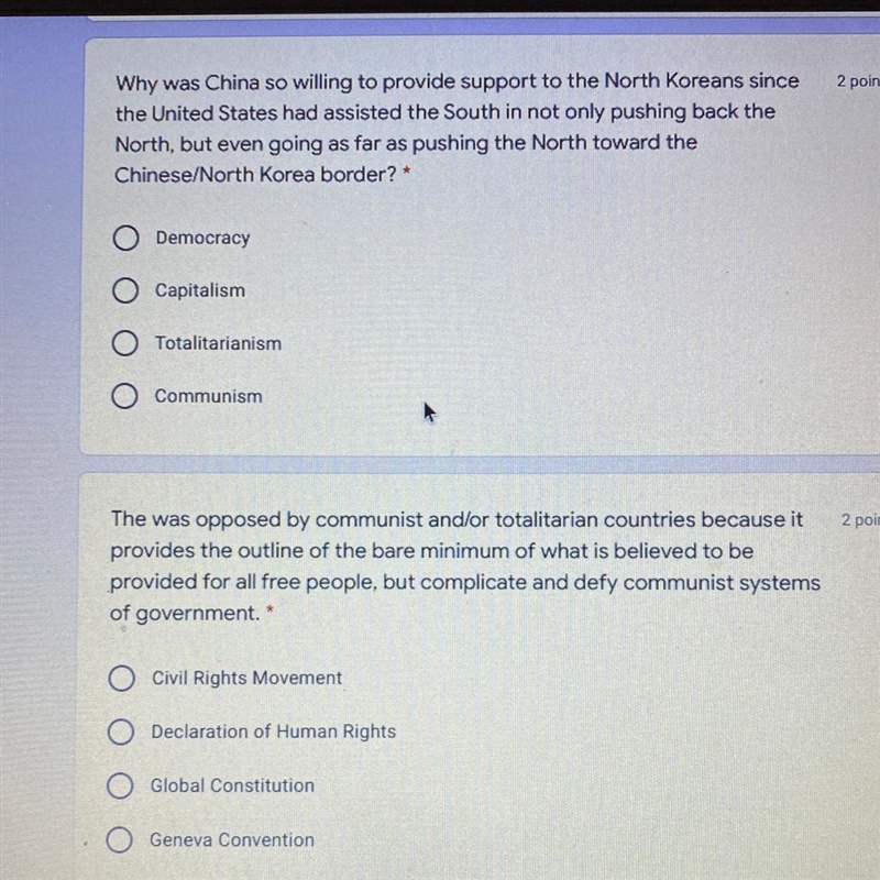 Why was China so willing to provide support to the North Koreans since the United-example-1