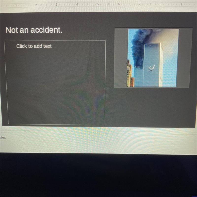 It’s about 9/11 and I have to describe the picture I need help-example-1