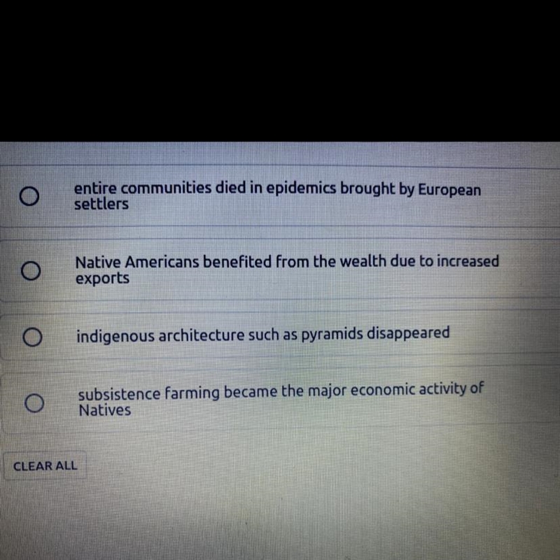 How did the Colombian exchange impact the lives of the indigenous peoples of the americas-example-1