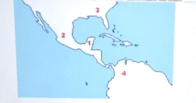 Which number is located closest to the place where the Aztec civilization was located-example-1