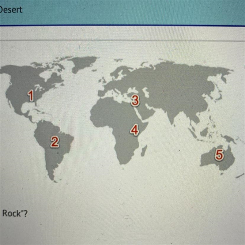 Where would you find "Ayers Rock"? A) 1 B) 2 C) 3 D) 5-example-1