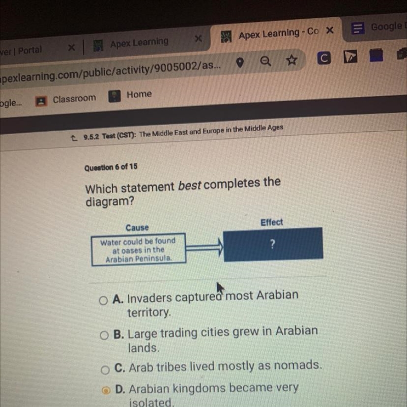 Which statement best completes the diagram ?-example-1