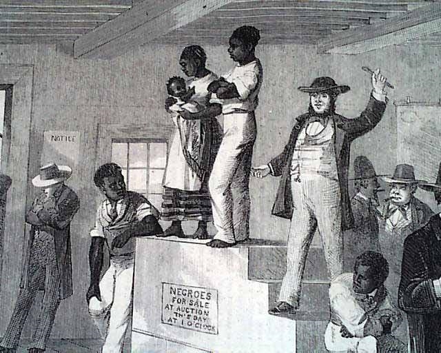 What effect did slave auctions have on slave families? EXPLAIN YOUR ANSWER!!! QUICK-example-1