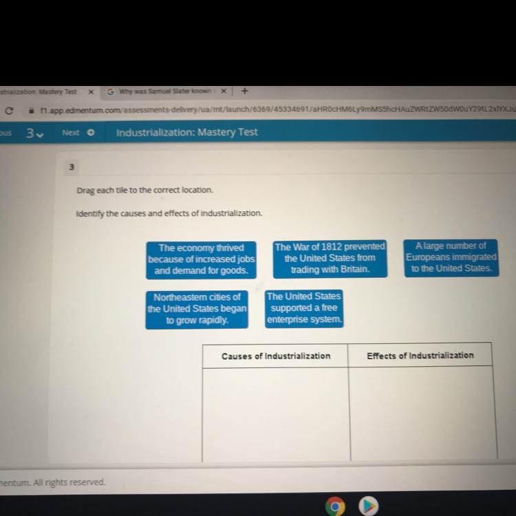 Identify the causes and effects of industrialization-example-1