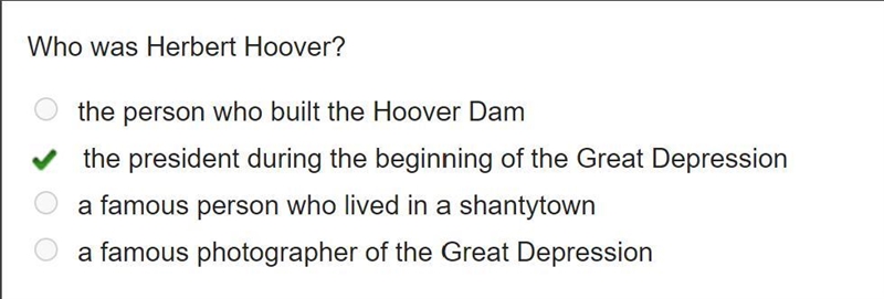 Who was Herbert Hoover?-example-1